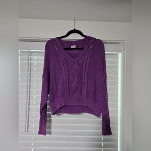 POL Purple Long Sleeve Top (Medium)